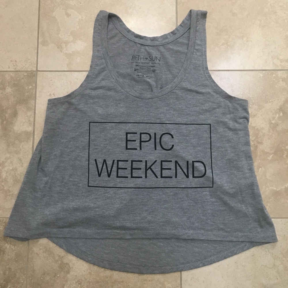 Fifth ☀️ Sun Graphic Tee: Epic Weekend!!!